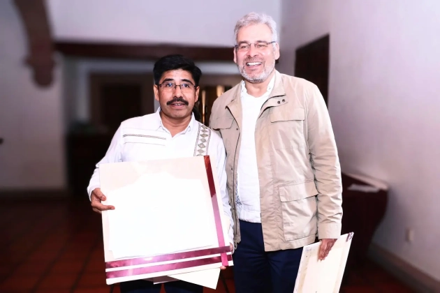 Ramírez Bedolla refrenda a Hugo Aguilar Ortiz respaldo de Michoacán para transformar sistema de justicia en México